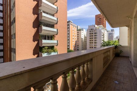 Varanda de apartamento à venda com 3 quartos, 170m² em Cerqueira César, São Paulo