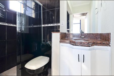 Banheiro Suíte de apartamento para alugar com 1 quarto, 50m² em Colégio Batista, Belo Horizonte