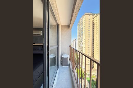 Studio à venda com 25m², 1 quarto e sem vagaVaranda