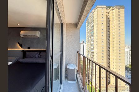 Studio à venda com 25m², 1 quarto e sem vagaVaranda