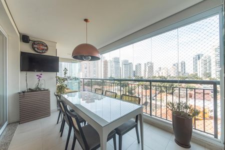 Varanda de apartamento à venda com 3 quartos, 117m² em Santo Amaro, São Paulo