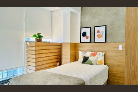Studio à venda com 21m², 1 quarto e sem vaga