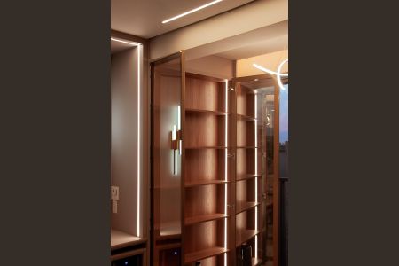 Sala/Quarto de apartamento para alugar com 1 quarto, 34m² em Cidade Monções, São Paulo