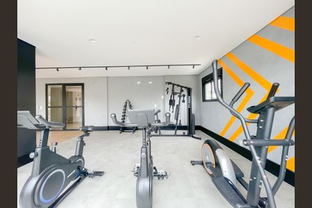 Apartamento para alugar com 38m², 2 quartos e 1 vaga Apartamento para alugar com 38m², 2 quartos e 1 vagaÁrea comum - Academia