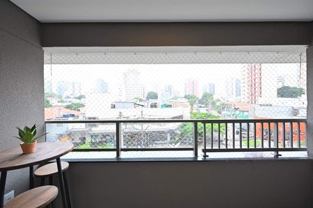 Varanda de kitnet/studio à venda com 1 quarto, 27m² em Vila Clementino, São Paulo