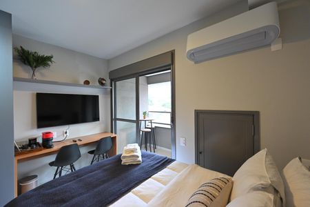 Sala/Quarto de kitnet/studio à venda com 1 quarto, 27m² em Vila Clementino, São Paulo
