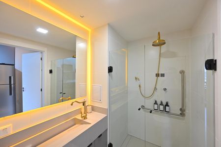 Studio à venda com 27m², 1 quarto e sem vagaBanheiro Social 