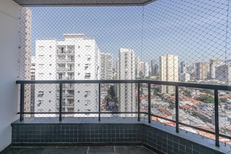 Varanda da Sala de apartamento à venda com 3 quartos, 228m² em Brooklin, São Paulo
