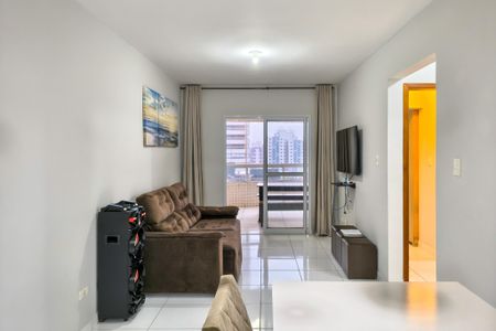 Sala de apartamento para alugar com 2 quartos, 75m² em Aviação, Praia Grande