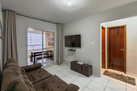 Sala de apartamento para alugar com 2 quartos, 75m² em Aviação, Praia Grande