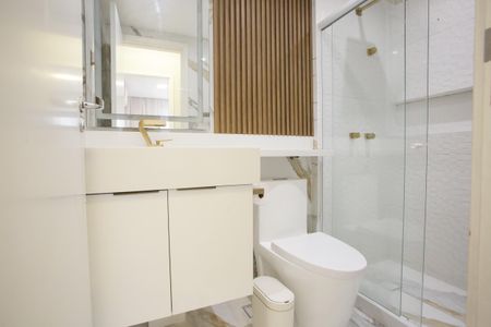 Apartamento à venda com 58m², 2 quartos e 1 vagaBanheiro Social