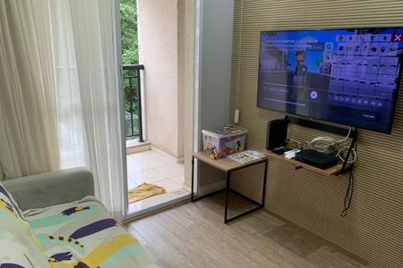 Sala de apartamento para alugar com 1 quarto, 72m² em Marapé, Santos