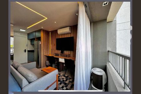 Apartamento à venda com 1 quarto, 25m² em Santo Amaro, São Paulo