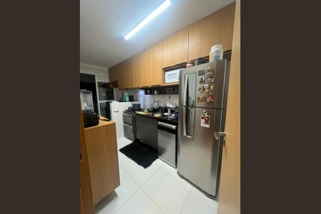 Cozinha de apartamento para alugar com 2 quartos, 70m² em Macuco, Santos