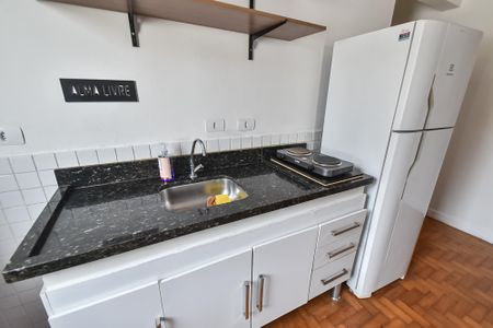 Studio para alugar com 35m², 1 quarto e sem vagaCozinha