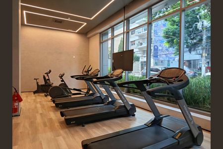 Studio à venda com 27m², 1 quarto e sem vagaAcademia