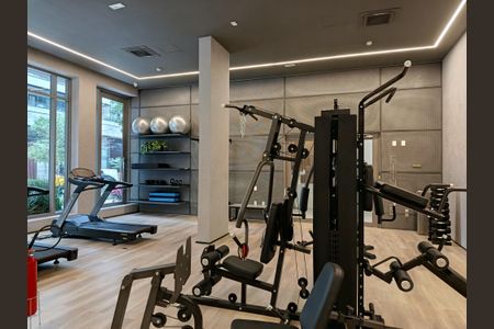 Studio à venda com 27m², 1 quarto e sem vagaAcademia