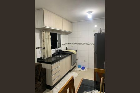 Cozinha de apartamento à venda com 2 quartos, 100m² em Parque Novo Oratório, Santo André