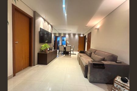 sala de apartamento para alugar com 3 quartos, 107m² em Indaiá, Belo Horizonte
