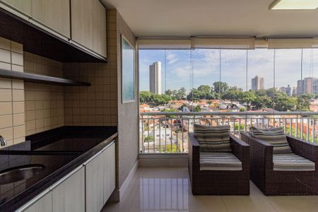 Varanda de apartamento para alugar com 3 quartos, 107m² em Jardim Taquaral, São Paulo