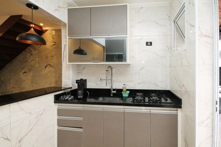 Casa de condomínio para alugar com 55m², 2 quartos e 1 vagaCozinha