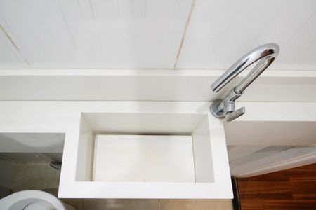Casa de condomínio para alugar com 55m², 2 quartos e 1 vagaLavabo