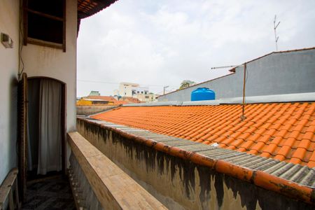Varanda do quarto 3 de casa à venda com 3 quartos, 200m² em Jardim Santo Alberto, Santo André