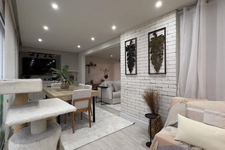 Apartamento à venda com 128m², 3 quartos e 3 vagas Apartamento à venda com 128m², 3 quartos e 3 vagasVaranda gourmet