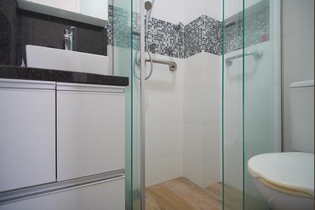 Apartamento para alugar com 105m², 3 quartos e 1 vagaBanheiro da Suíte 1