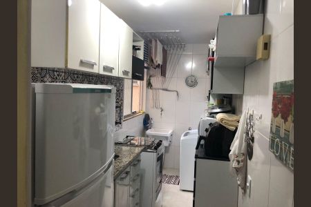 Cozinha de apartamento à venda com 2 quartos, 43m² em Abolição, Rio de Janeiro