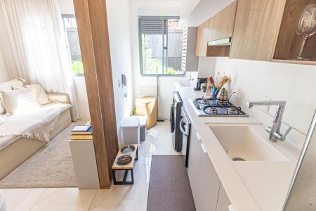 Apartamento à venda com 30m², 1 quarto e sem vaga Apartamento à venda com 30m², 1 quarto e sem vagaCozinha e Área de Serviço