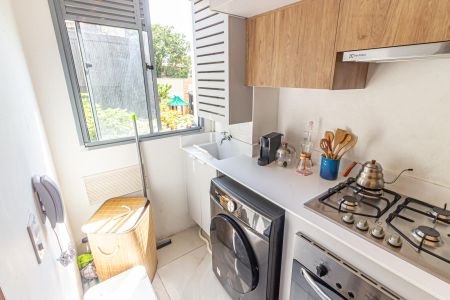 Apartamento à venda com 30m², 1 quarto e sem vaga Apartamento à venda com 30m², 1 quarto e sem vagaCozinha e Área de Serviço