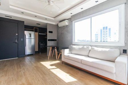 Sala de apartamento para alugar com 1 quarto, 54m² em Jardim Europa, Porto Alegre