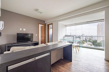 Sala/Cozinha de apartamento para alugar com 1 quarto, 46m² em Sumaré, São Paulo