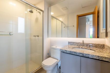 Apartamento para alugar com 58m², 1 quarto e 1 vaga Apartamento para alugar com 58m², 1 quarto e 1 vagaBanheiro