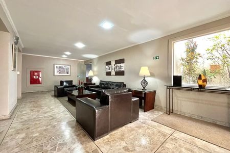 Apartamento para alugar com 68m², 1 quarto e 2 vagas Apartamento para alugar com 68m², 1 quarto e 2 vagasHall social