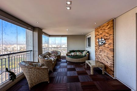 Varanda gourmet de apartamento para alugar com 4 quartos, 210m² em Vila Prudente, São Paulo