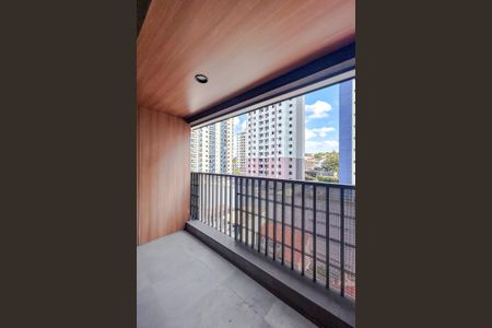 Studio para alugar com 25m², 1 quarto e sem vagaVaranda