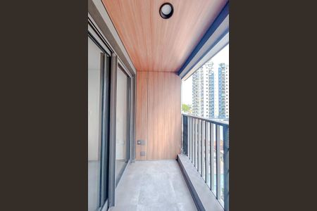Studio para alugar com 25m², 1 quarto e sem vagaVaranda