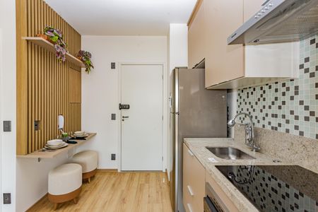 Apartamento para alugar com 33m², 1 quarto e sem vagaCozinha