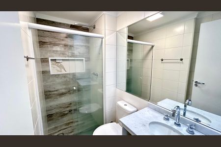 Apartamento para alugar com 66m², 2 quartos e 1 vagaBanheiro da Suíte