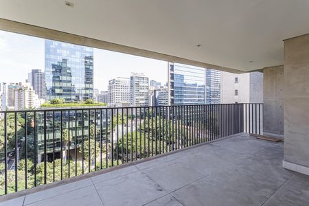 Varanda da Sala de apartamento à venda com 3 quartos, 231m² em Vila Olímpia, São Paulo