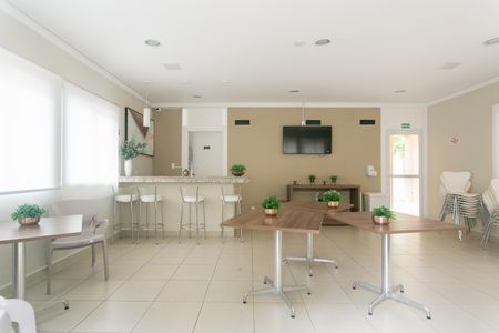 Apartamento para alugar com 37m², 2 quartos e 1 vagaSalão de Festas 