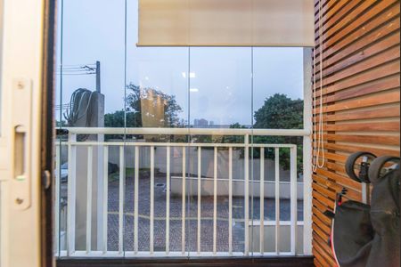 Varanda da Sala de apartamento para alugar com 2 quartos, 43m² em Vila Homero Thon, Santo André