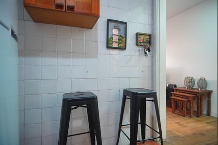 Cozinha de apartamento à venda com 3 quartos, 62m² em Rio Branco, Porto Alegre