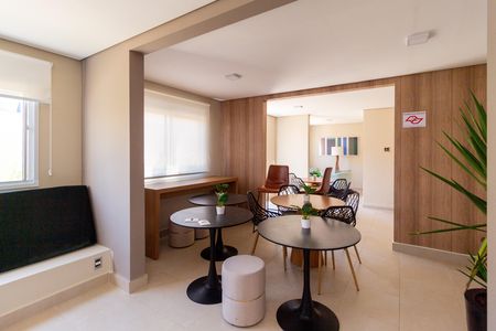 Apartamento à venda com 34m², 1 quarto e sem vagaSalão de Festas