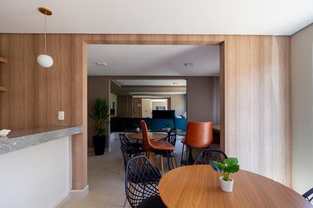 Apartamento à venda com 34m², 1 quarto e sem vagaSalão de Festas