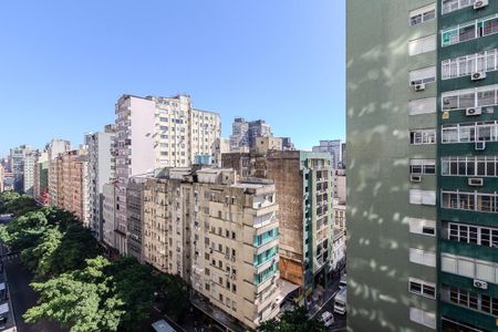 Vista da Rua de kitnet/studio para alugar com 1 quarto, 25m² em Centro Histórico, Porto Alegre