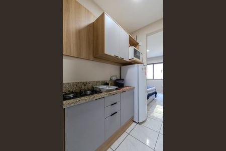 Studio para alugar com 25m², 1 quarto e sem vaga Studio para alugar com 25m², 1 quarto e sem vagaCozinha