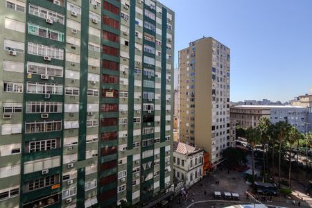 Vista da Rua de kitnet/studio para alugar com 1 quarto, 25m² em Centro Histórico, Porto Alegre